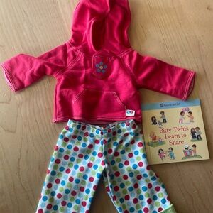 Bitty Twin Outfit and book